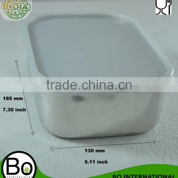 Stainless Steel Lunch Box Leakproof 7.3 x 5.11 Inch photo-5