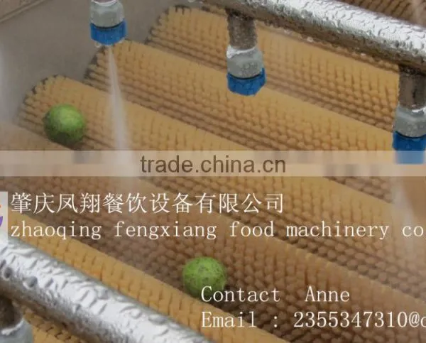 Washer Type Carrot / Watermelon / Cucumber / Peach / Peppers Washing Machine With Spray Wash photo-3
