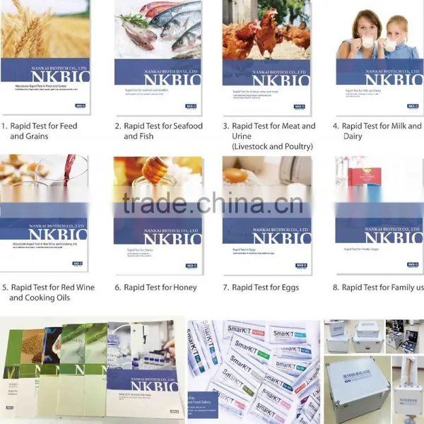 Melamine Residue Rapid Test Kit for Milk (Milk Melamine Testing Strip) photo-5