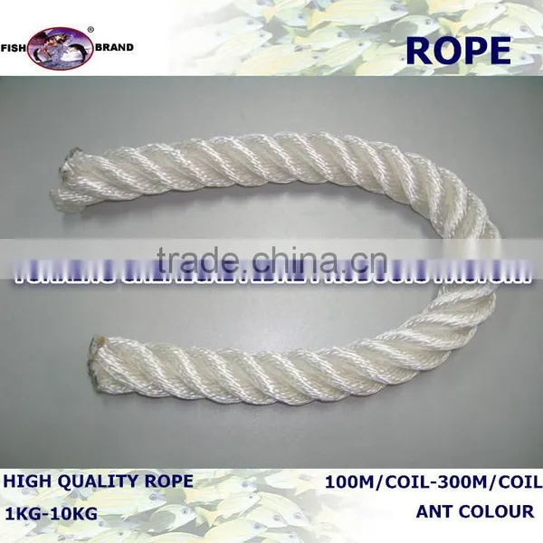 color polyester fishing rope