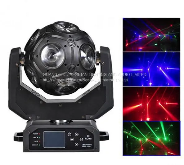 Sharpy Moving Head LED Football Beam 9 штук 10 Вт Magic Ball Stage DJ Light photo-3
