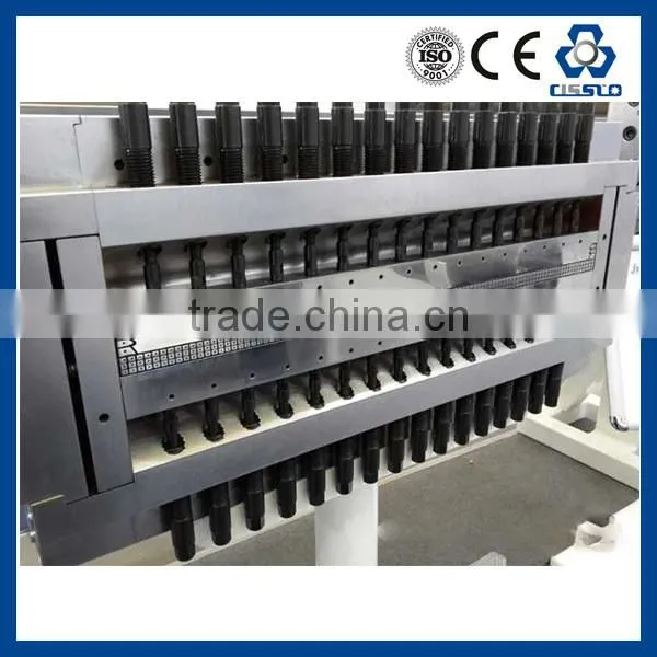 COLORFUL MULTILAYER PP HOLLOW PROFILE PRODUCTION LINE, POLYPROPYLENE HOLLOW SHEET PROFILE PRODUCTION LINE photo-2