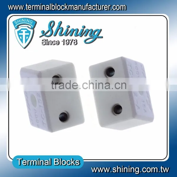 TC-202-A Thermocouple 600V 20A 2 Pin Ceramic Connector Block photo-6