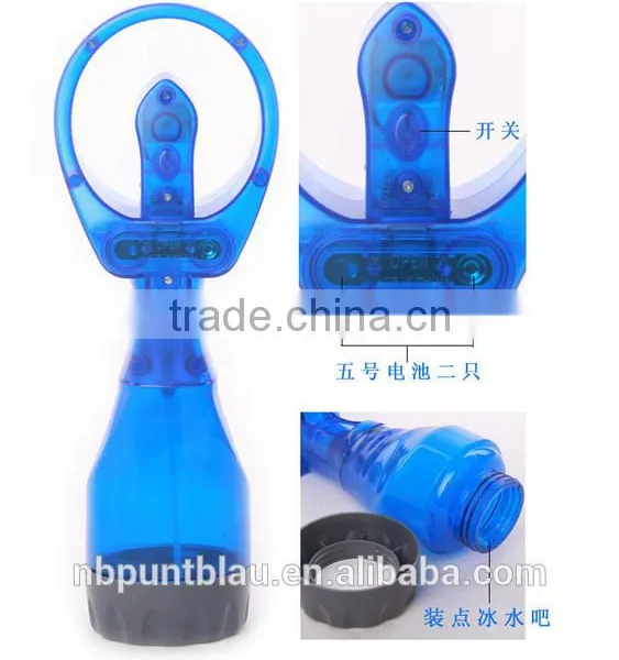 Water Fan Plastic Mini Fan for Kids in Summer photo-3