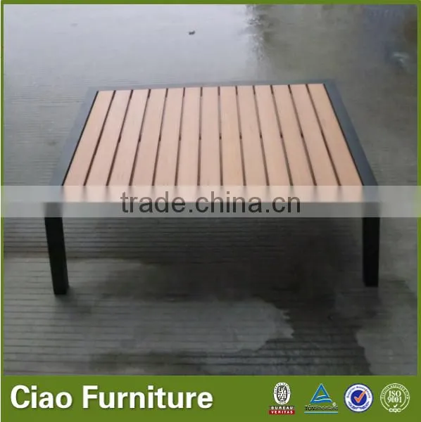 Aluminum Frame High Quality Furniture Garden Sofa Set With Coffee Table photo-4