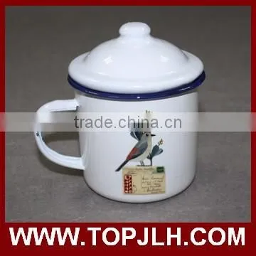 New Fashion Retro Style Enamel Cup Heated Coffee Mug photo-3
