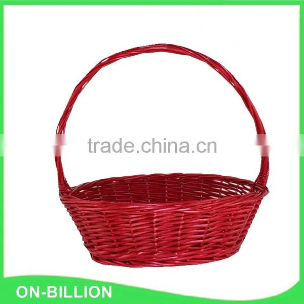 Hand Woven Wicker Material Christmas Fruit Baskets photo-2