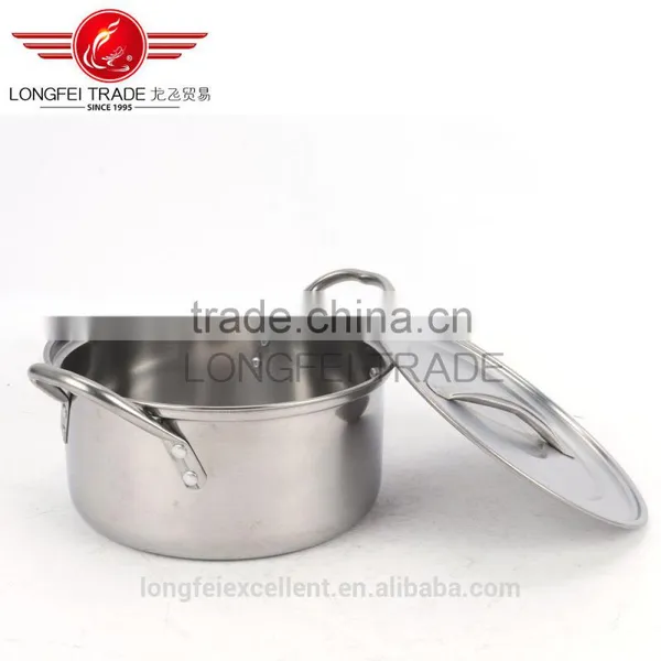 4pcs Good Selling in China Market Stainless Steel Soup Pot Set photo-5
