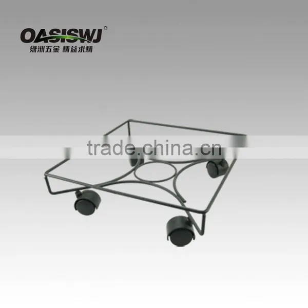 Home Removable Metal Flower Shelf Plant Trolley Wheel Flower Shelf photo-6