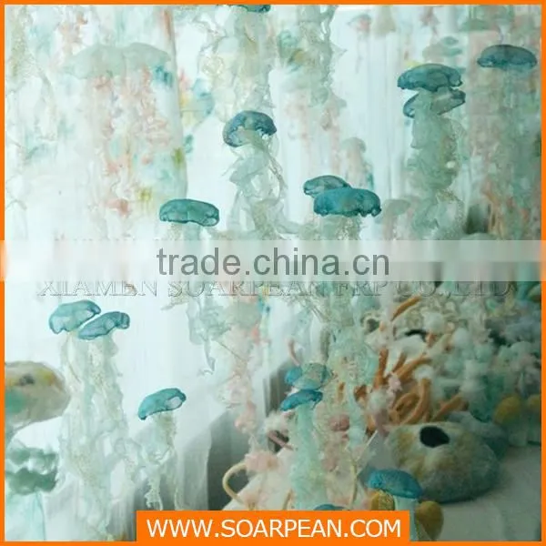 Customized PVC Decoration Jelly Fish Window Display Props photo-3