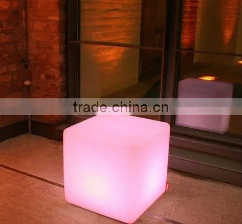 Party LED Cube /High quality rechargeable LED cube
