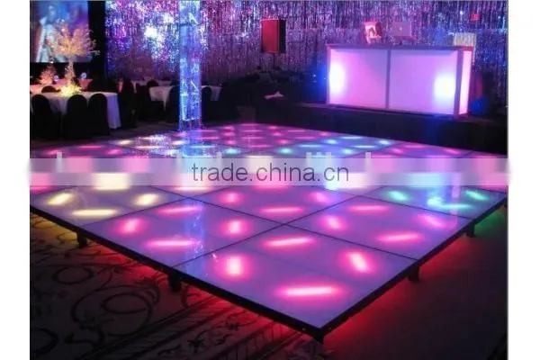 Disco Led Lighting Dance Floor, Garden Plastic Led Floor, Fashionable Show Led Floor photo-2