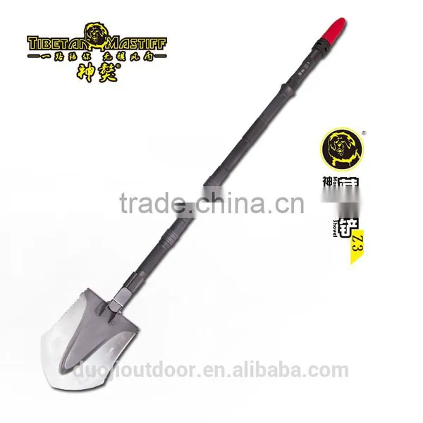 Advanced Outdoor Camping Tool With Shovel Hoe Knife Hammer Flashlight Fire Starter photo-2