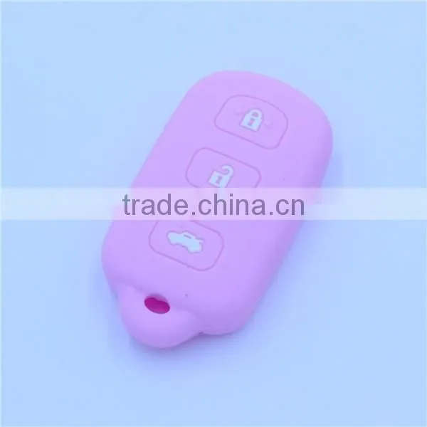 For TOYOTA 4Runner Sequoia Matrix Remote Keys Jackets With Panic Buttons Silicone Key Bags photo-3