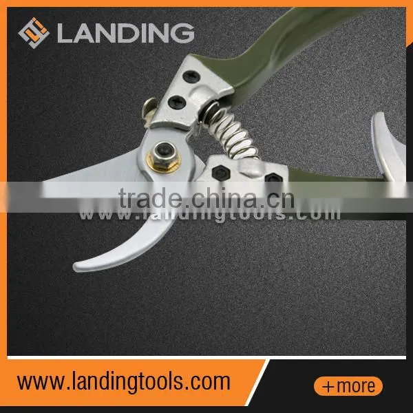 603001 210mm Chrome Plated and Heat Treated SK5 Blade Head Garden Tool Pruner With Silver Sprayed Handle photo-4