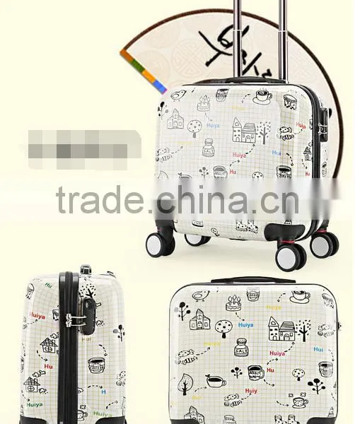 Printed Trolley Luggage Suitcase Laptop Trolley Case Cabin Luggage photo-5