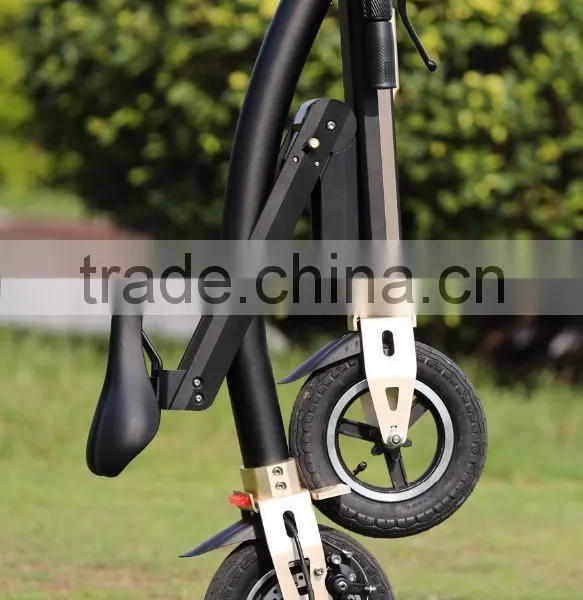 2017 New 350w EBike Black Folding Electric Scooter photo-3