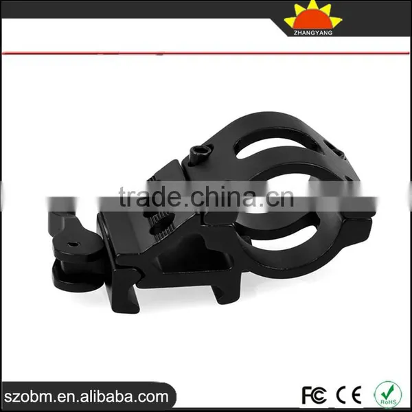 KC3008 Aluminum Alloy 30mm Ring 20mm Weaver Rail Mount For Gun,Quick Disassembly 21mm Flashlight/Scope Mount photo-2