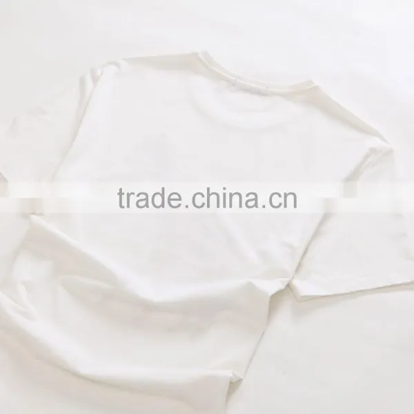 Custom Men Cotton Plain Printing Solid t Shirt photo-5
