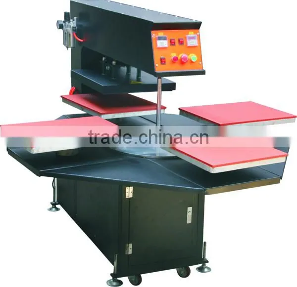 Automatic Four Stations T-shirt Garments Underwear Sports Automatic Heat Press Machine photo-5