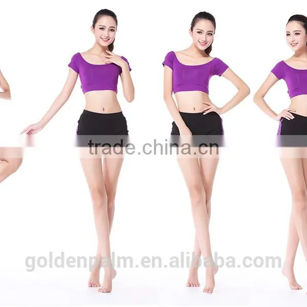 Sexy 90% Polyester 10% Spandex Blank Yoga Wear Wholesale for Girls photo-3