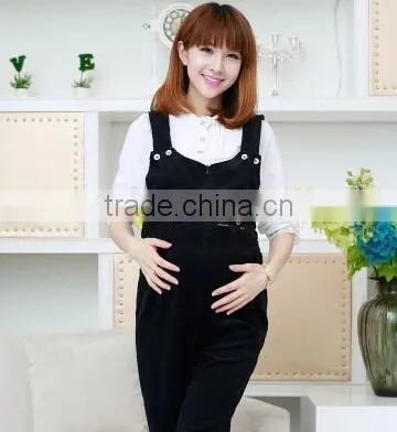 Maternity Overalls / New Korean Pregnant Women Bib/suspender Trousers/ Trousers With Braces photo-4