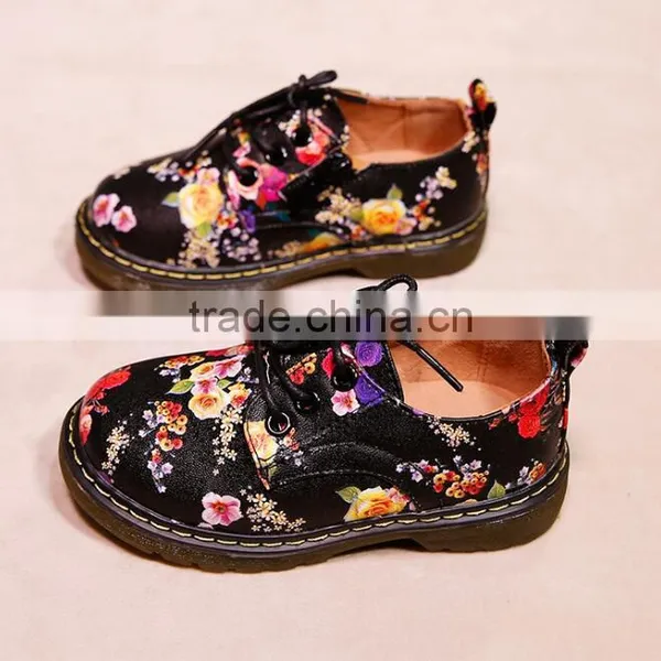 Zm50348b Girls Fashion Casual Shoe 2017 Europe pu Leather Shoes Children photo-5