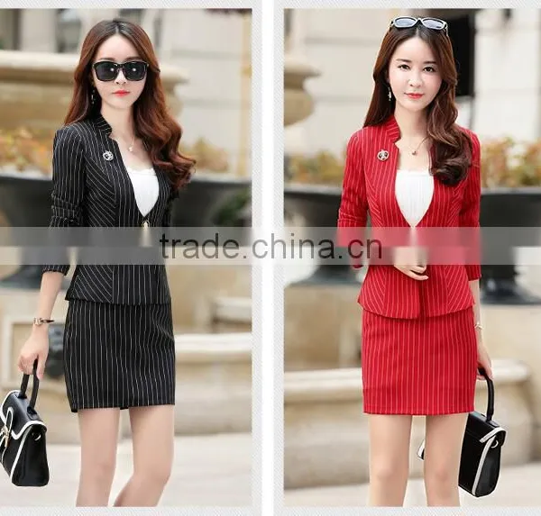 Custom Low Price New Fashion Luxury Latest Formal Woman Suits photo-4