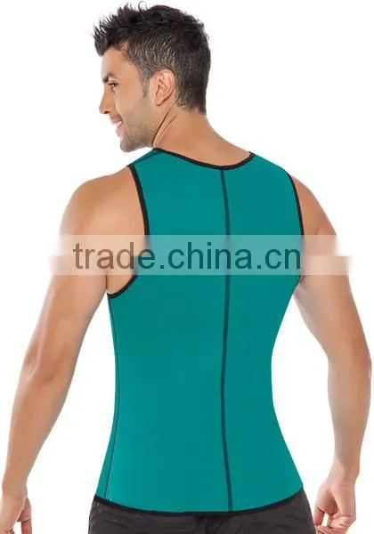 Slimming Belt Belly Men Body Shaper Man Waist Trainer Slimming Vest Shirt Ultra Sweat Neoprene Thermo Body Shaper Plus Size photo-5