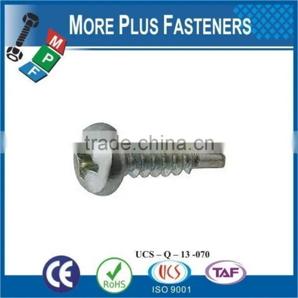 Made In Taiwan High Quality Stainless Steel Pan Head Phillips Recess Self Drilling Screw ZInc photo-3