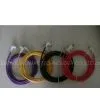 USB AM to Right/left Angle USB Mini 5PIN Cable;purple,yellow,black,red