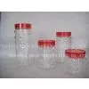 Sell Glass Jars Containers With Color Plastic Lids