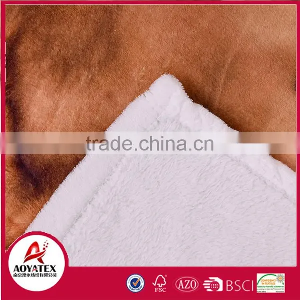 Comfortable Digital Printing Throw Flannel Fleece Blanket photo-3