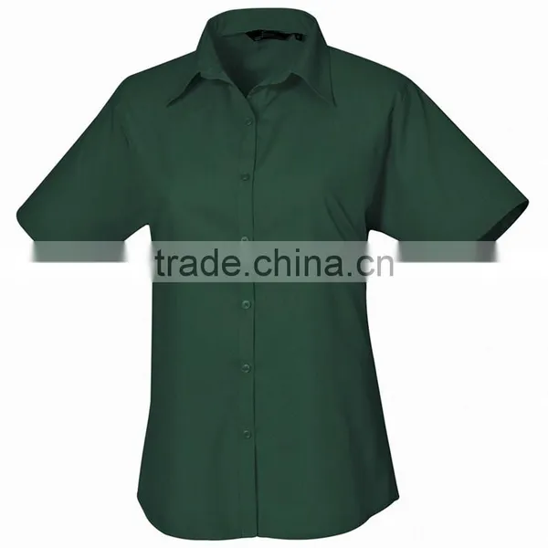 Cotton and Polyester New Women Work Shirts and Blouse photo-4