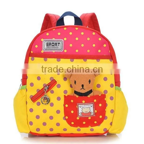 Fancy Cartoon Bear Kids Backpacks photo-4
