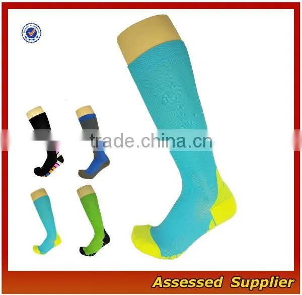 FXS154 Custom Knee High 20-30 MmHg Sport Compression Socks Running photo-5