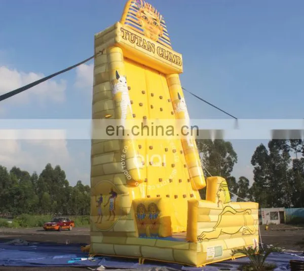 Inflatable Rock Climbing Yello Color 10 Meter Height photo-5