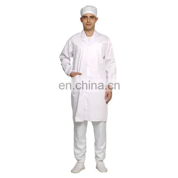 100%Polyester Food Factory Safety Work Uniform photo-2
