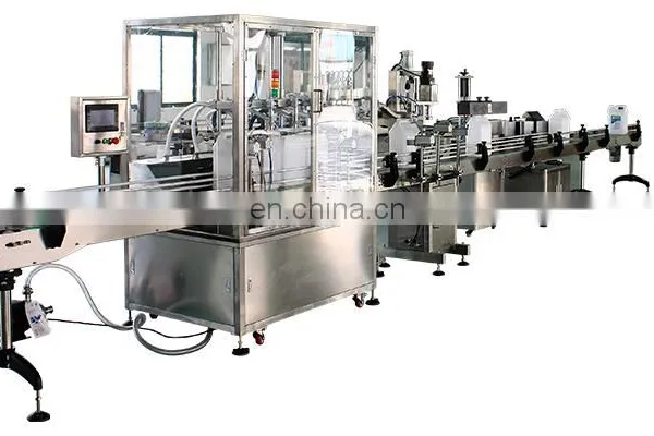 Hot Sell China Factory Plastic or Glass Bottle Filling Capping and Labeling Machine Machine photo-6
