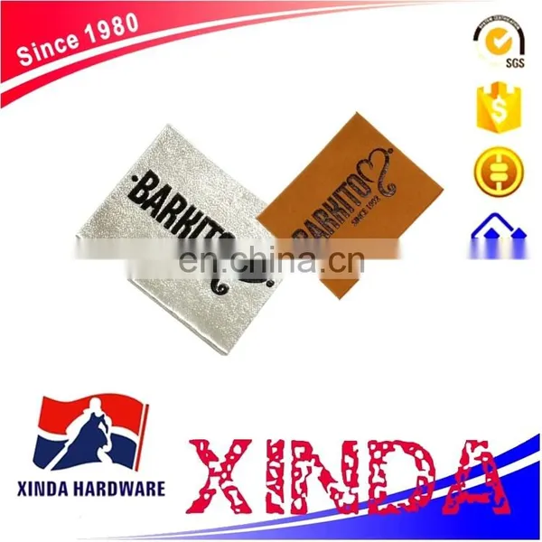 2017 New Design Fashion Hot Sales Attractive Leather Label photo-4