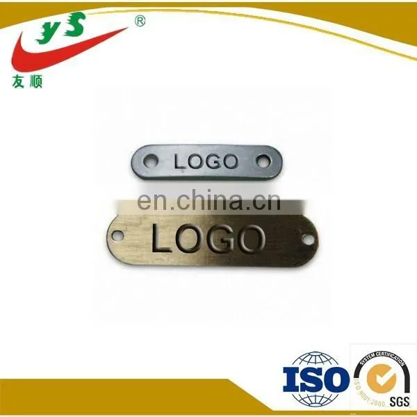 Casting Antique Copper Plate Logo Stickers photo-2