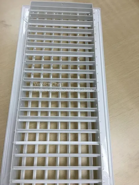 Aluminum Double Deflection Supply Register Factory photo-2