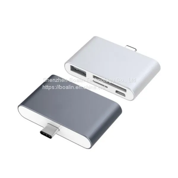 BL-U633 TYPE-C TO USB3.0+SD/TF+USB2.0 HUB 4 in 1 photo-4