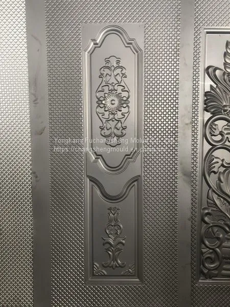 Embossed Metal Door Skins, Door Skin Moulding Wholesale Import Doors Steel Security Door Iran Metal Skin Doors Popular for Indian Market photo-3