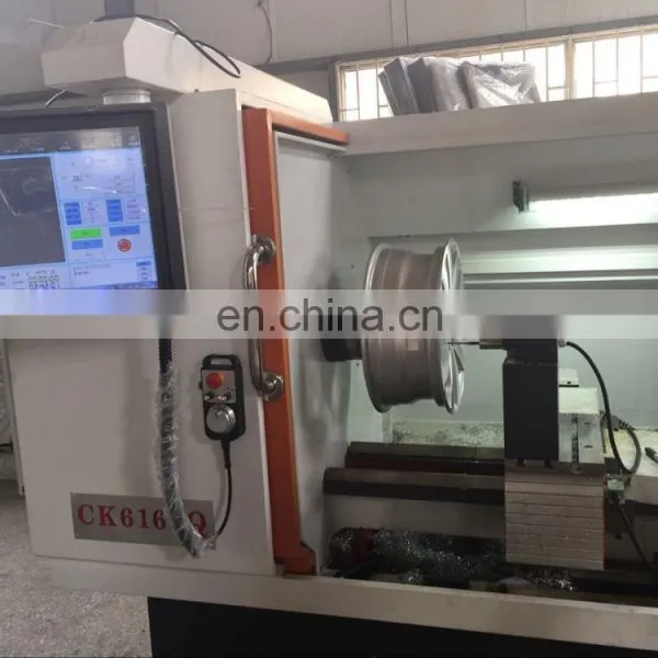 High Precision Diamond Cut Alloy Machine CK6160Q photo-5