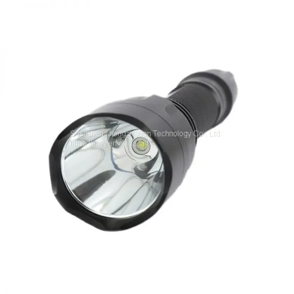 C8 Tactical LED Flashlight XML L2 Torches Lamp Waterproof 1moed Aluminum Flashlamp For Cycling Bikeing Camping Hunting photo-4