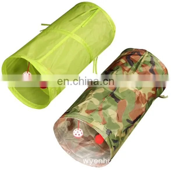 Cat Tunnel Tube Foldable Tunnel Bored Cat Pet Toys Peek Hole Toy Ball Portable Cat Toy Tunnel Cat Supplies photo-5