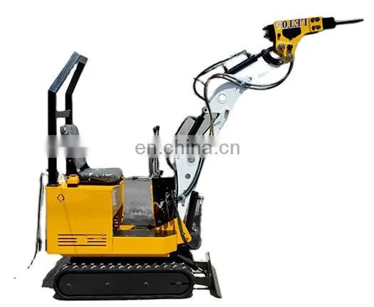 Cheap China_mini_excavator 0.8 Ton Mini Excavator Digger With Adjustable Bulldozer for Sale photo-2