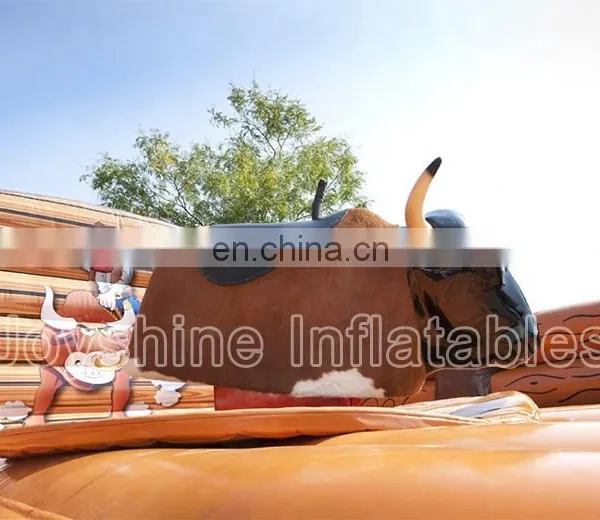 Inflatable Mechanical Rodeo Bull Adults Ride Games Inflatable Bull Riding For Sale Used photo-7