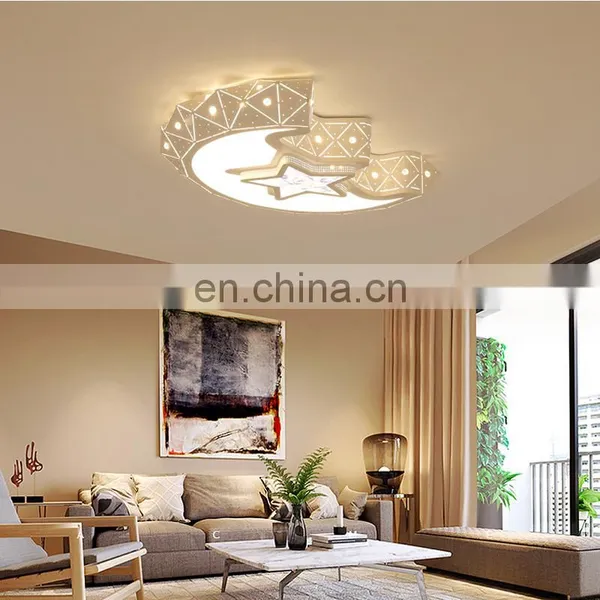 Creative Ceiling Bedroom Lights Modern Simple Lights Stars Moon Lights for Children Room photo-2